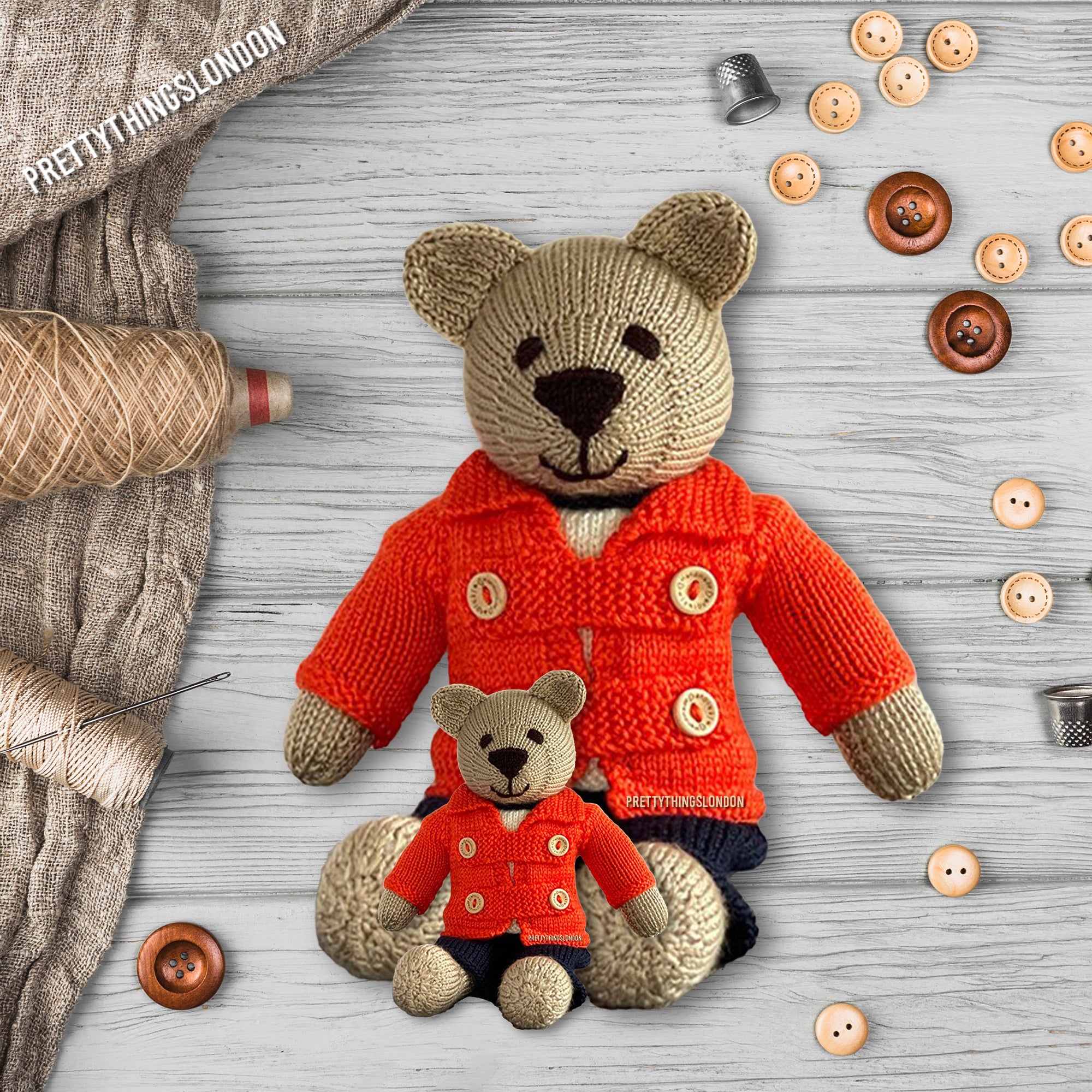 Buttons by Pretty Things London