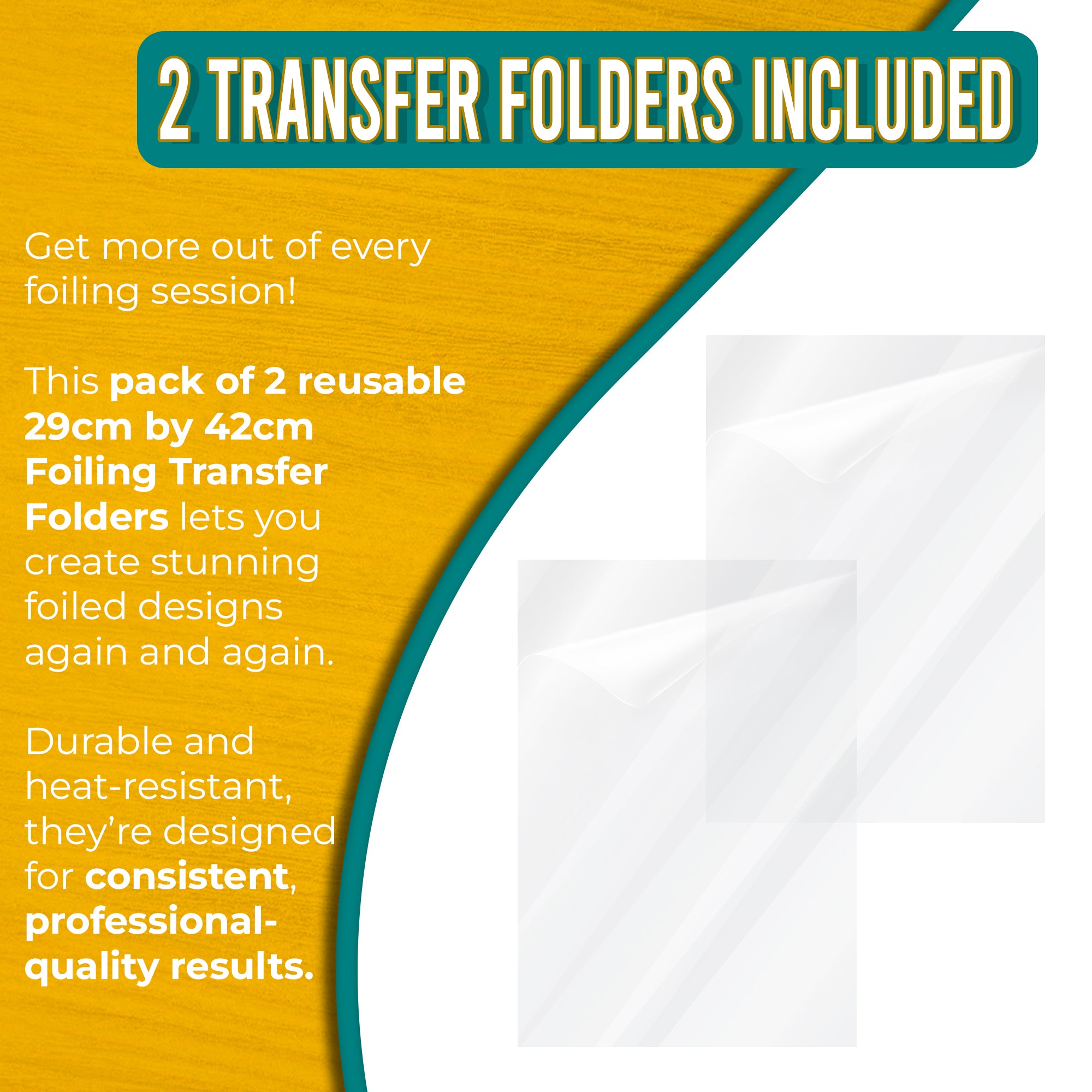 A3 Foiling Transfer Folders – Pack of 2