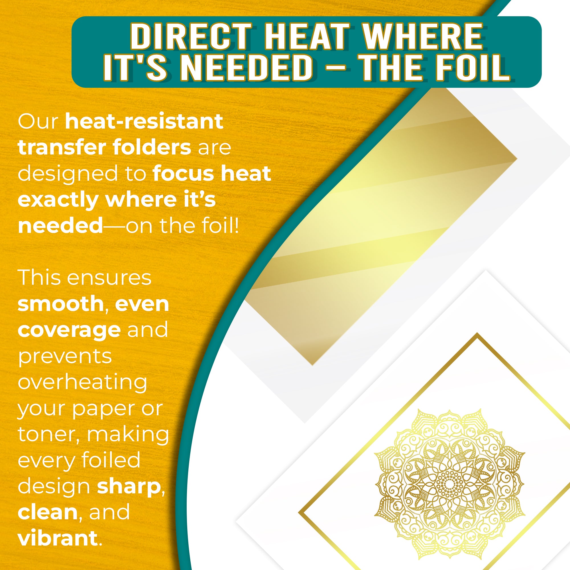 A3 Foiling Transfer Folders – Pack of 2