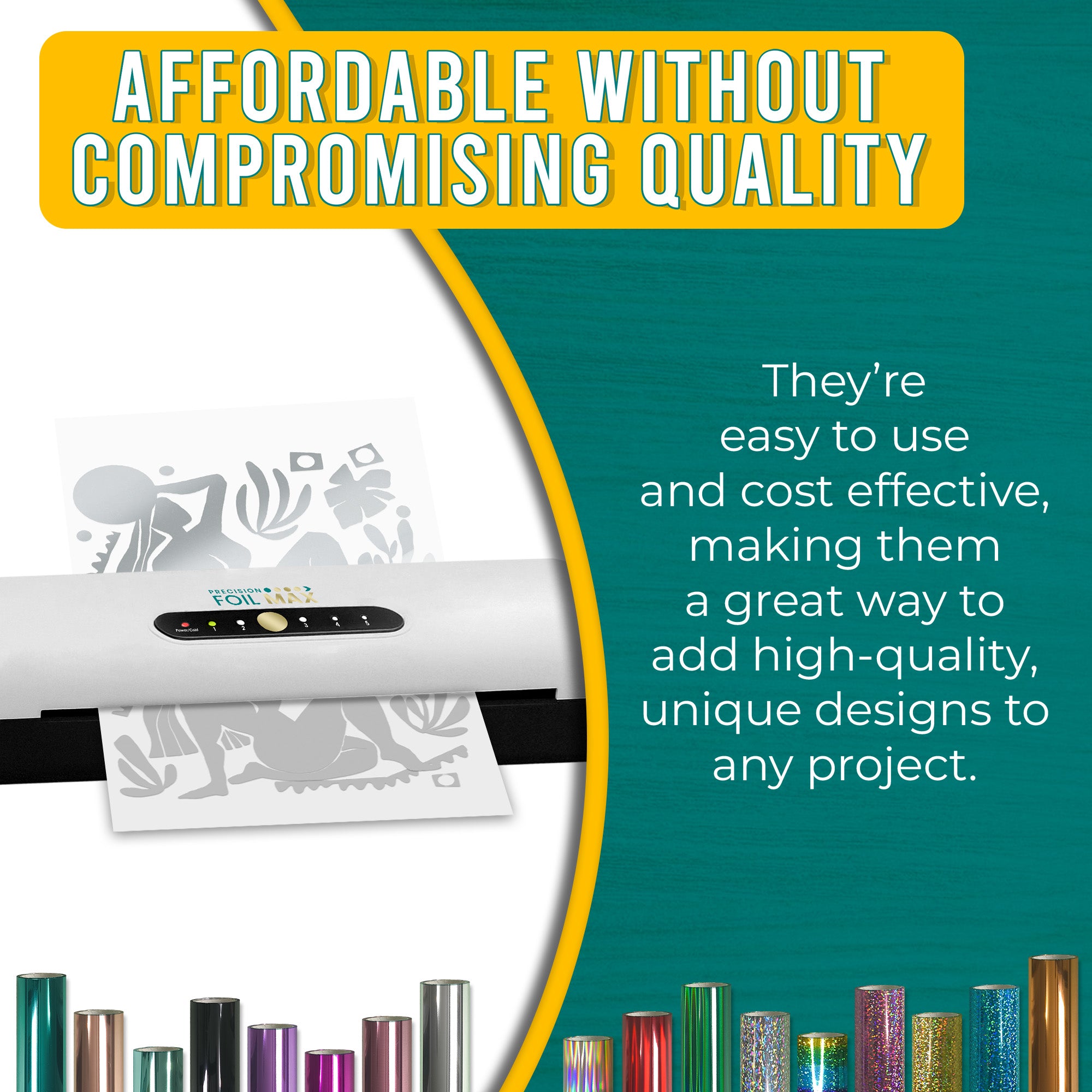 Satin Matte Silver Toner Foil | 21cm x 10m Roll