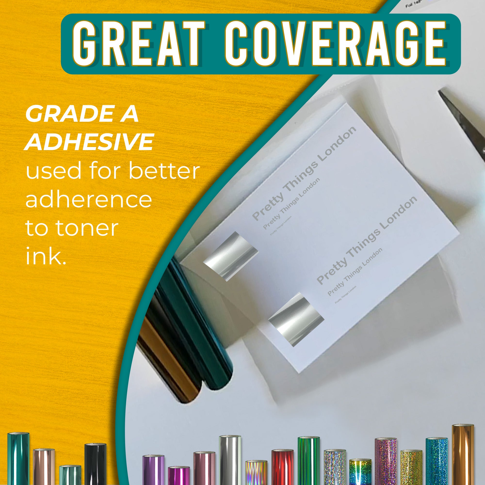 Satin Matte Silver Toner Foil | 21cm x 10m Roll