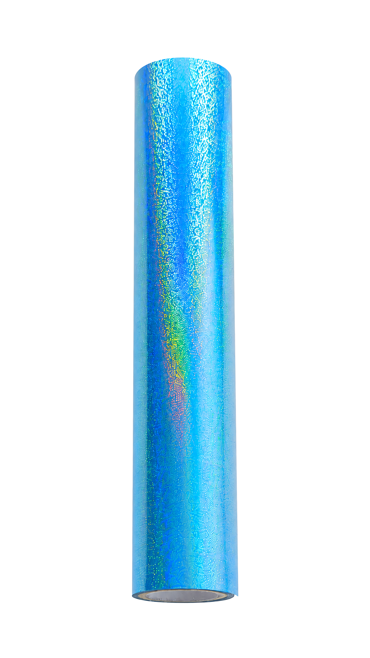 Glitz Sky Blue toner foil roll with a light blue colour and fine glitter pattern.
