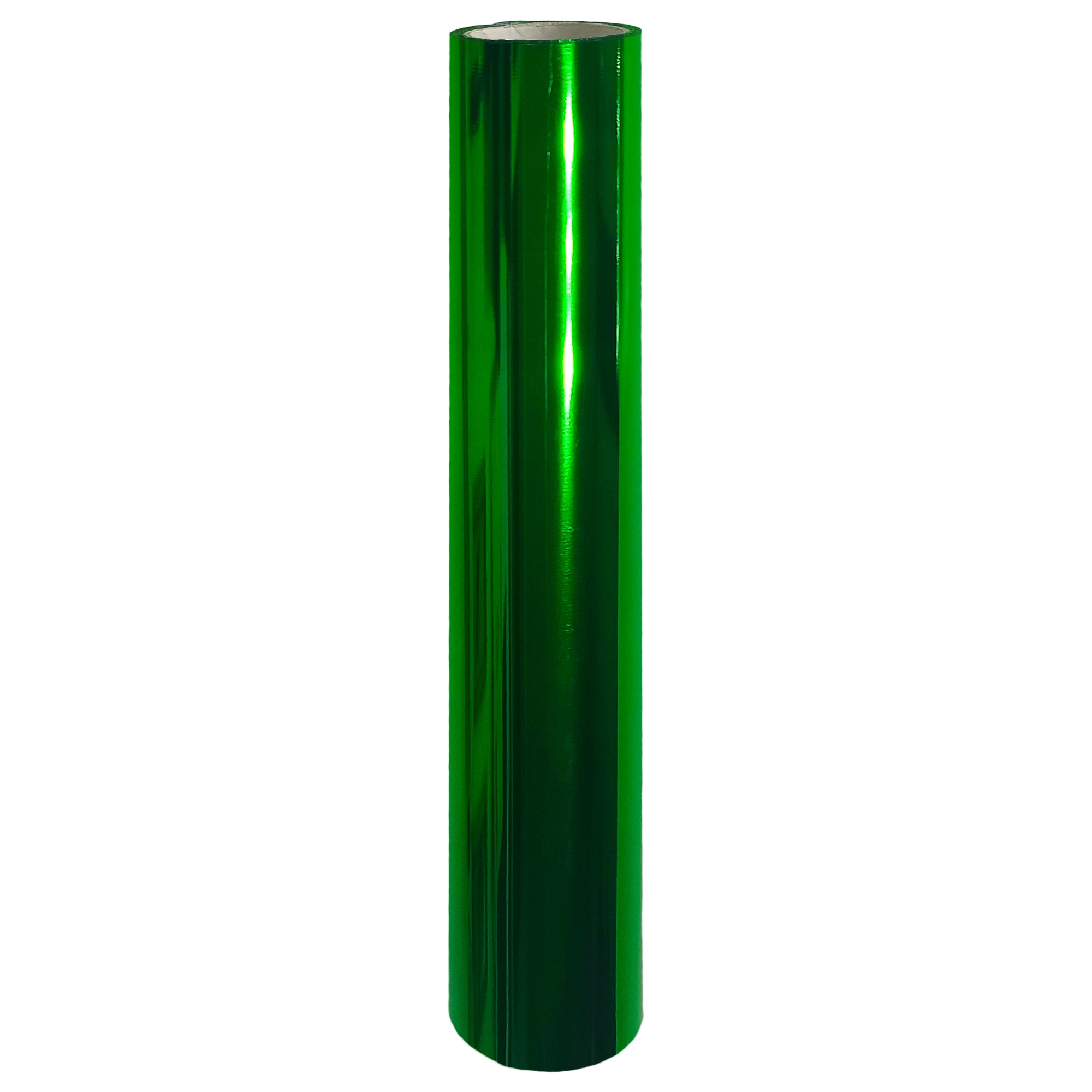 Metallic Green Toner Foil Roll 21cm × 10m – Pretty Things London reactive foil for laser prints & laminator foiling.