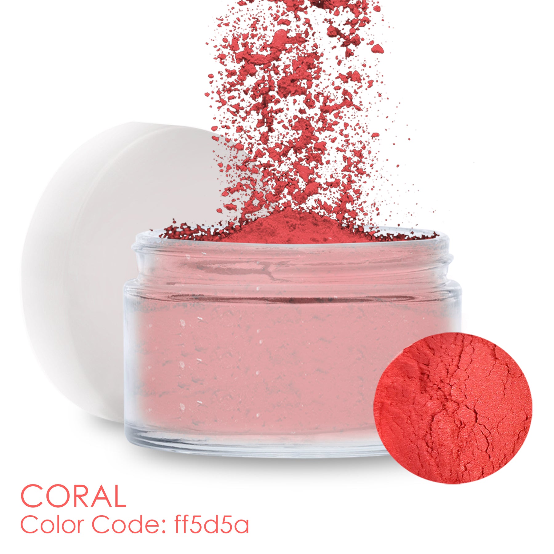 Pearl Pigment Powder, Mica Powder, Coral
