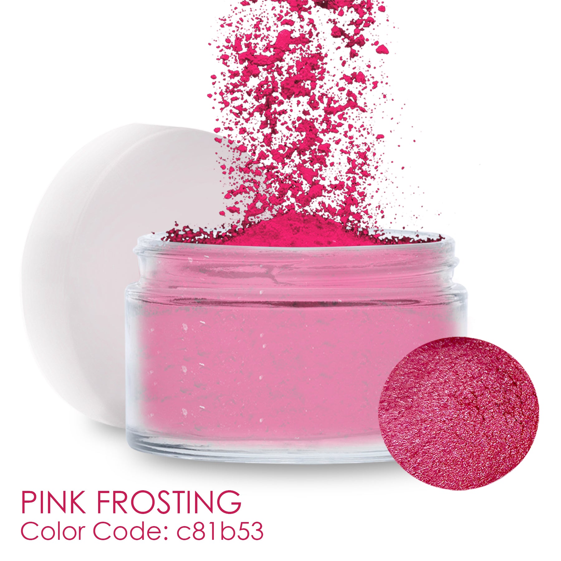 Pearl Pigment Powder, Mica Powder, Pink Frosting