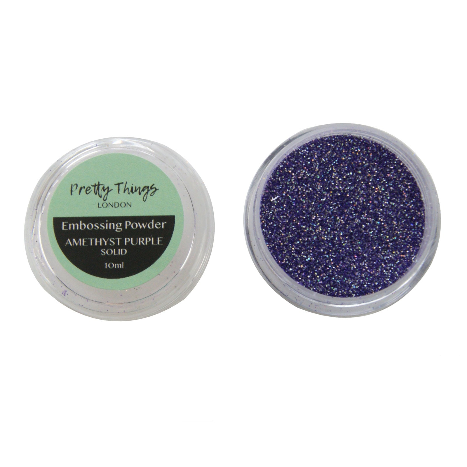Embossing Glitter Powder, Amethyst Purple, 10ml