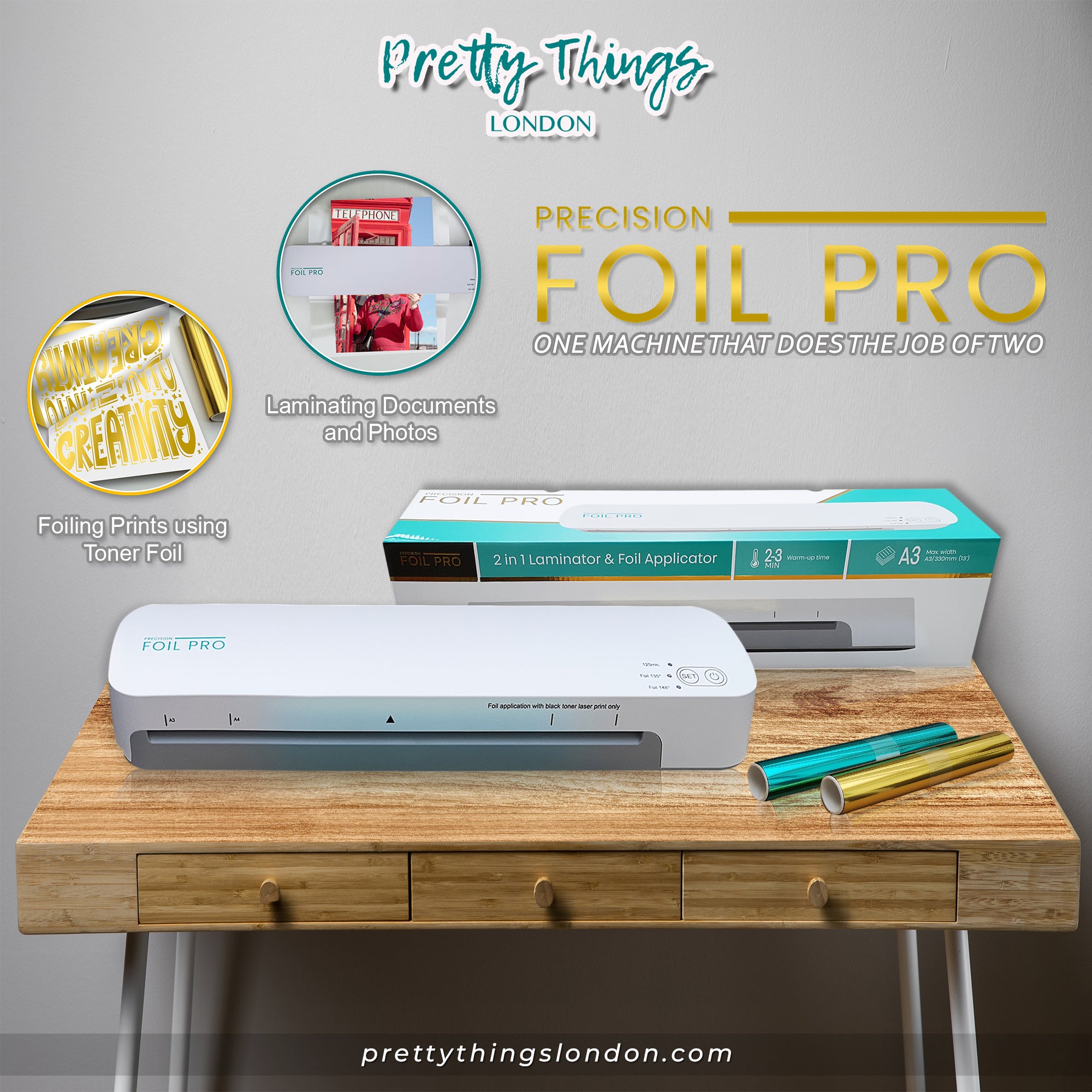 How To Use Precision Foil Pro by Pretty Things London