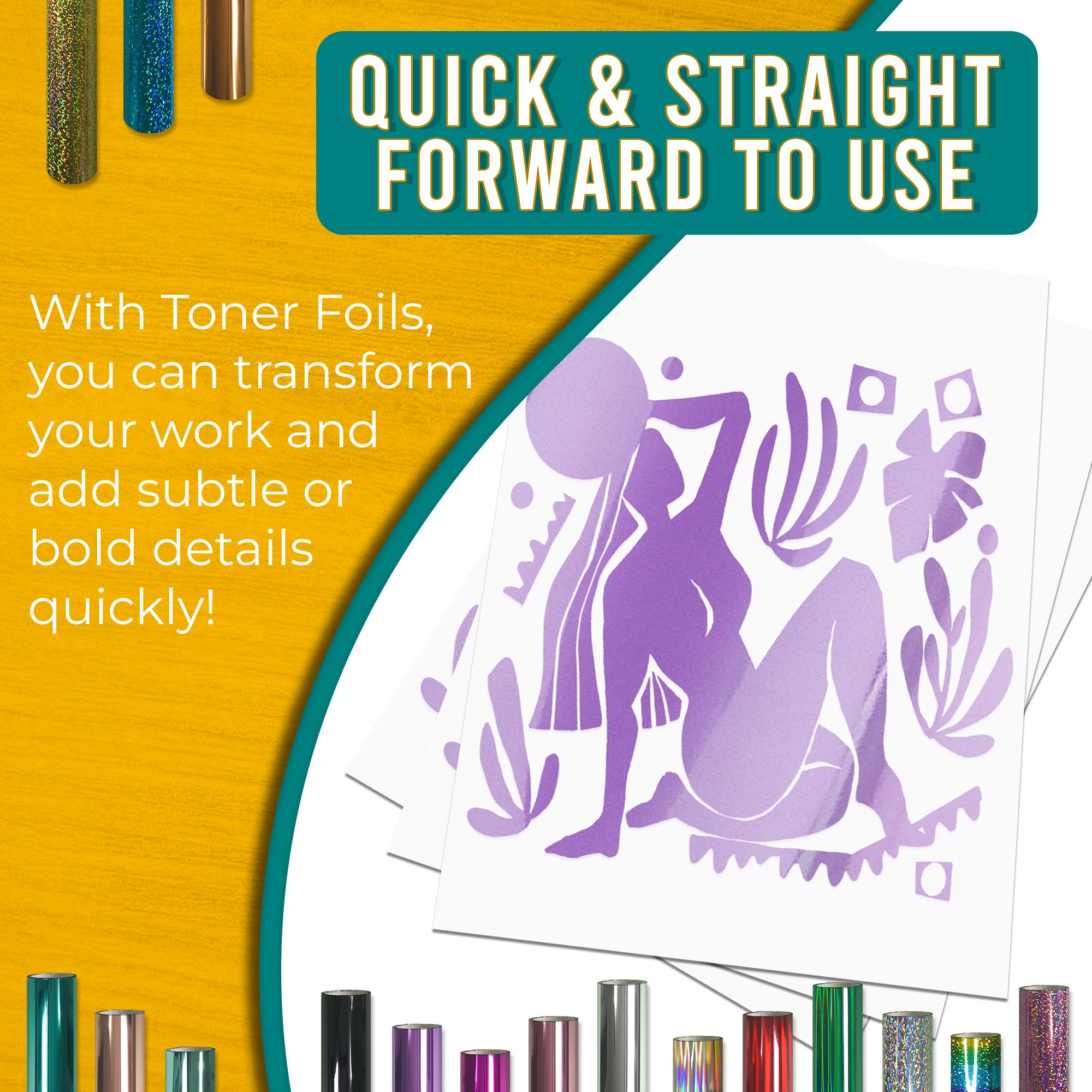 Satin Matte Lilac Toner Foil | 21cm x 10m Roll