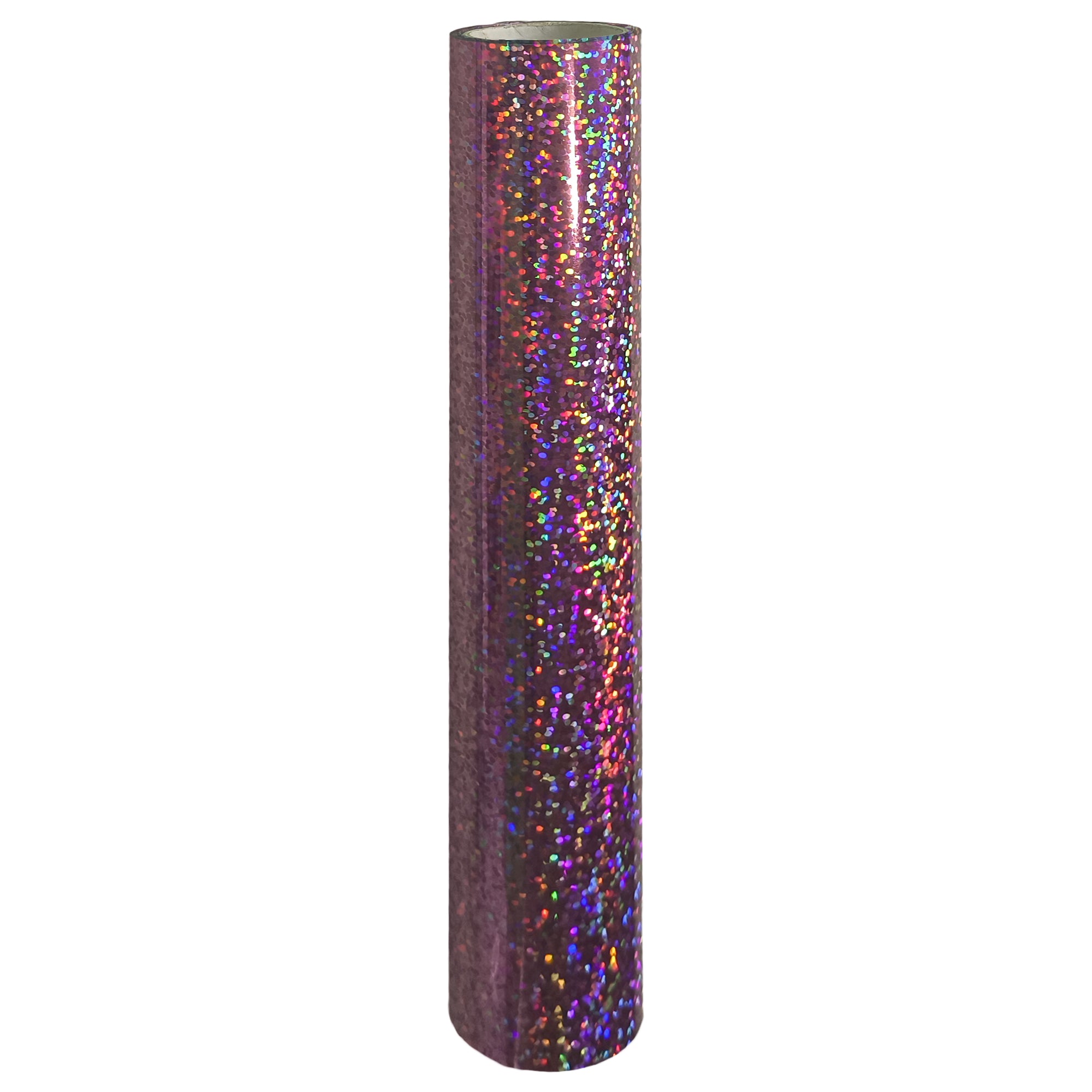 Glitter Pink Toner Foil Roll 21cm × 10m – Pretty Things London reactive foil for laser prints & laminator foiling.