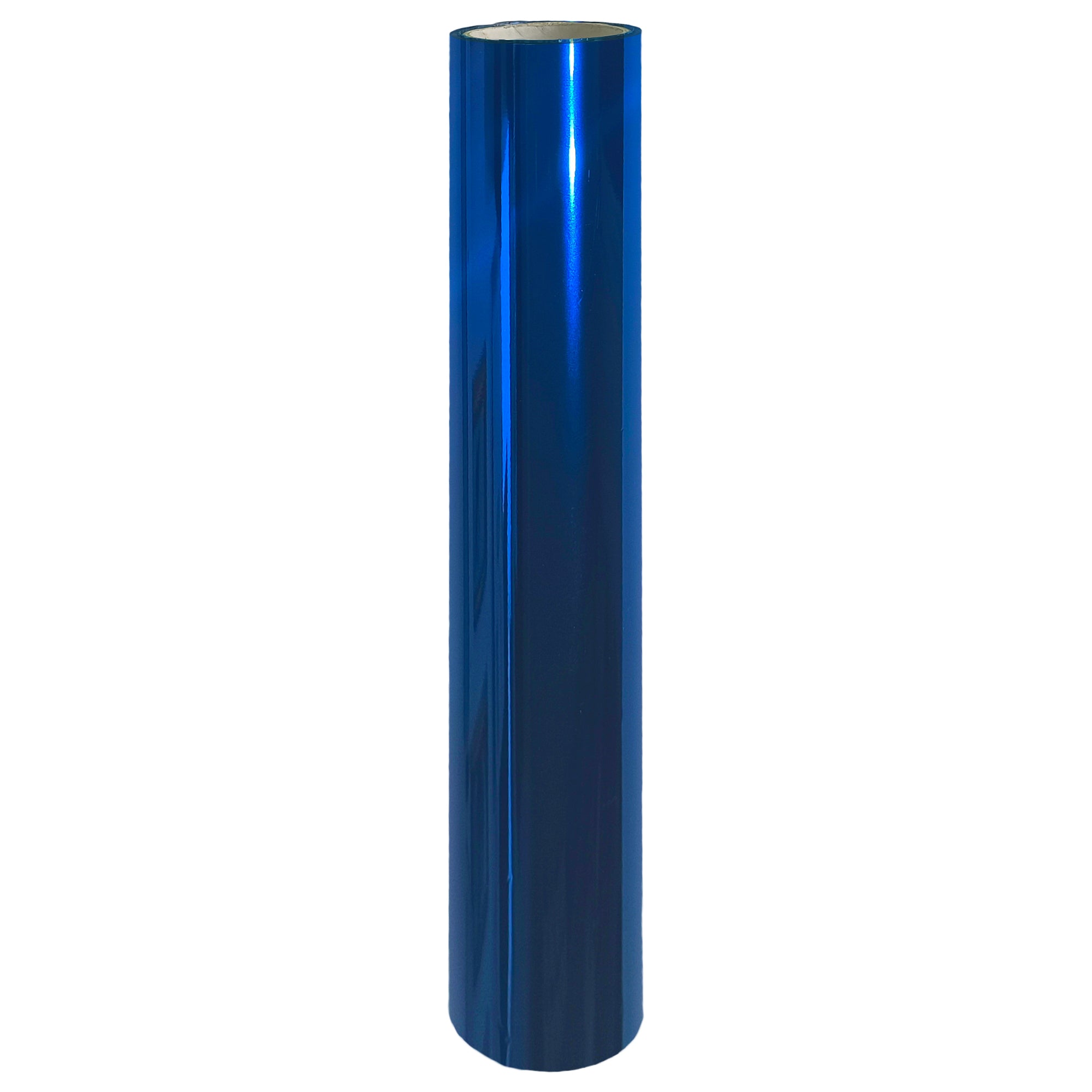 Metallic Blue Toner Foil Roll 21cm × 10m – Pretty Things London reactive foil for laser prints & laminator foiling.