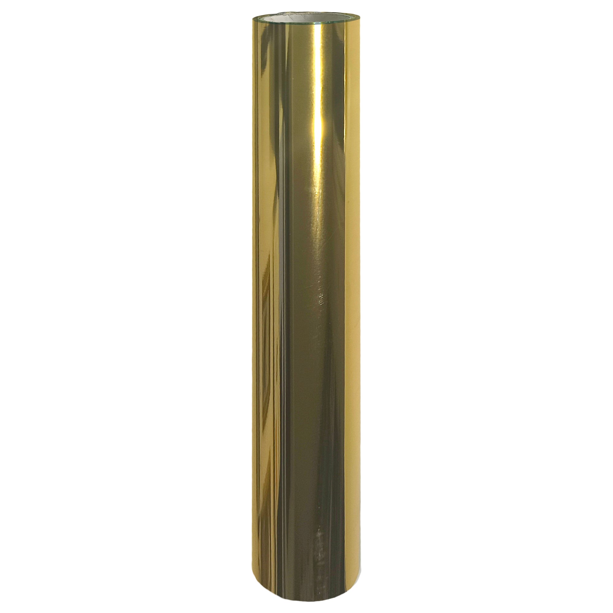 Metallic Light Gold Toner Foil Roll 21cm × 10m – Pretty Things London reactive foil for laser prints & laminator foiling.
