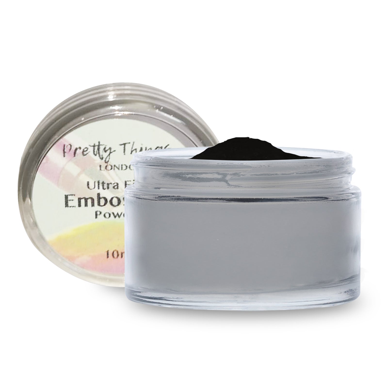 Black Embossing Powder 10ml (Ultra Fine)