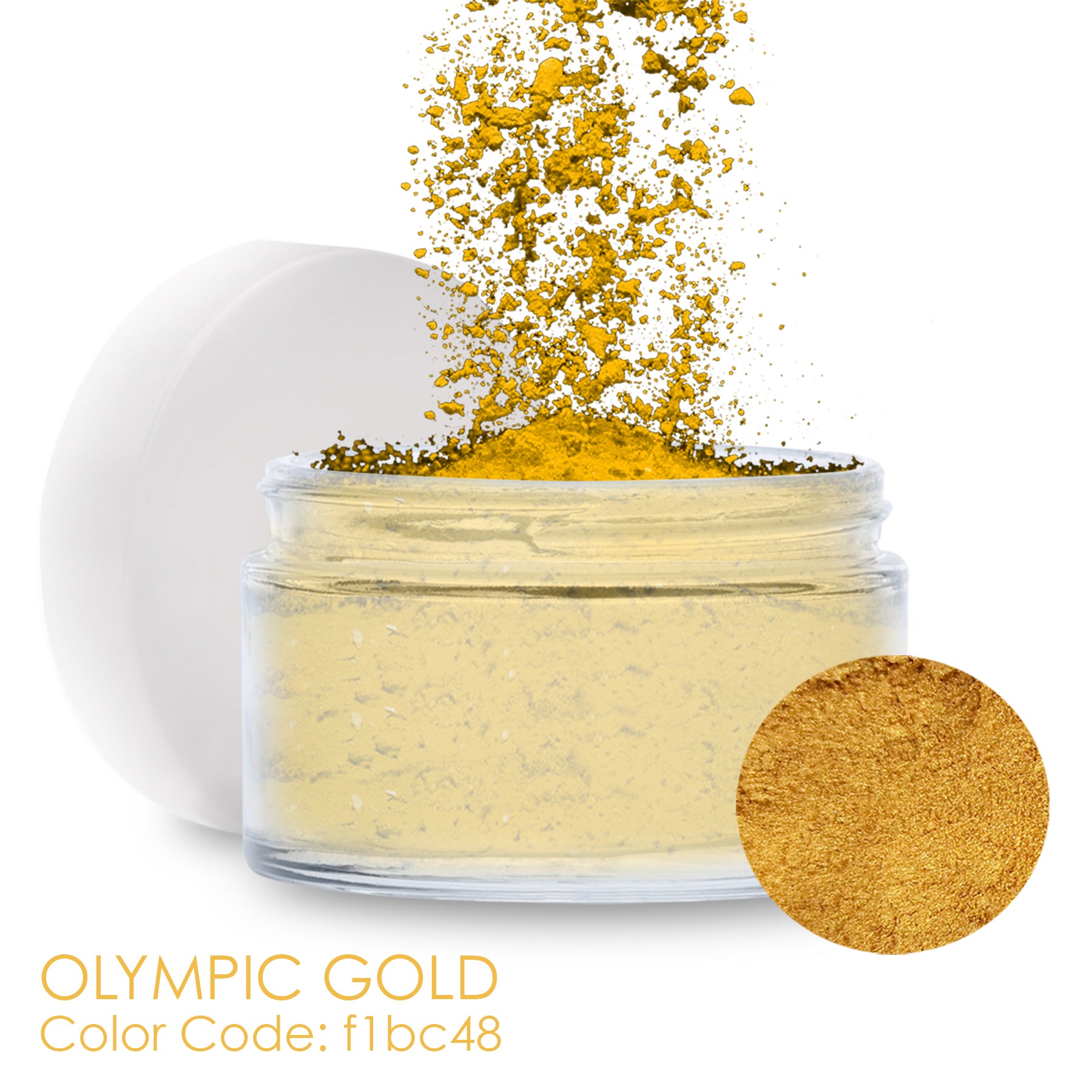 Pearl Pigment Powder, Mica Powder, Olympic Gold