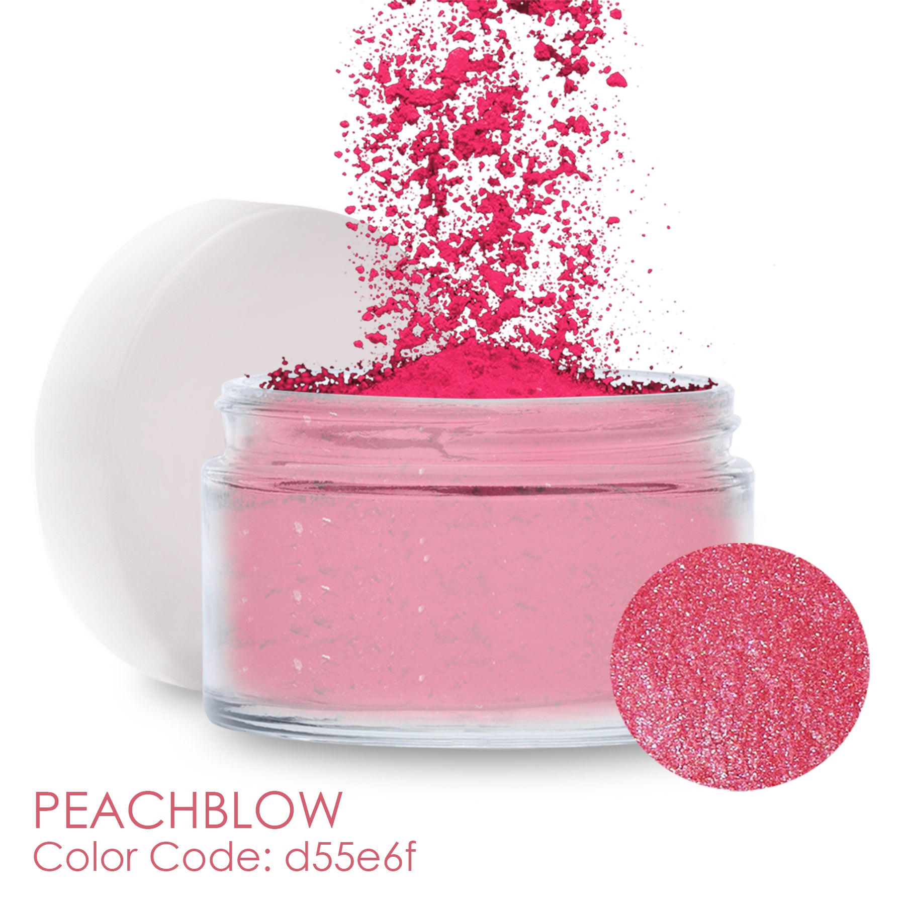 Pearl Pigment Powder, Mica Powder, Peach Blow Pink