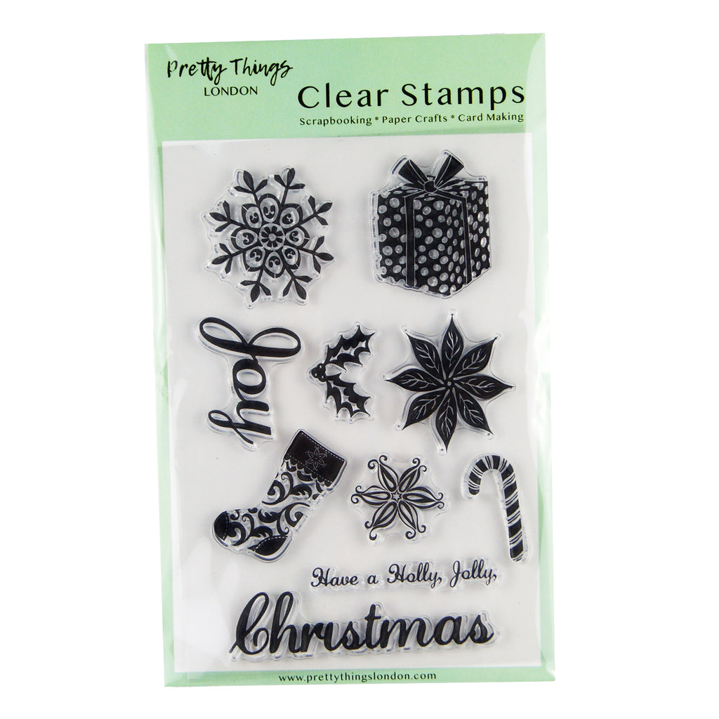 arriettycraft Christmas Snowflakes Sayings Verses Clear Stamps for  Christmas Cards Making or Journaling, Snowflake Transparent Silicone Stamps  for